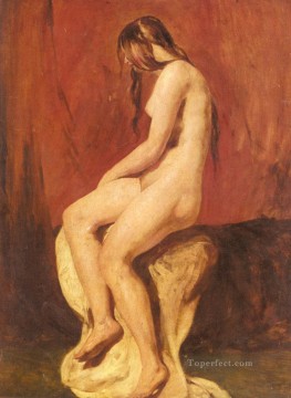 Estudio de un cuerpo femenino desnudo femenino William Etty Pinturas al óleo